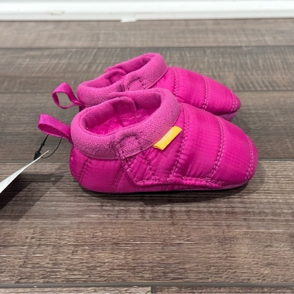 Ugg Tasman LTA "Rock Rose" Girls Lined Quilted Baby Shoes SZ 0/1 NWOB New - Picture 2 of 12